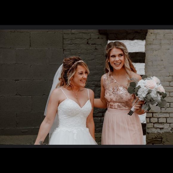 A sale bridesmaid wedding dress